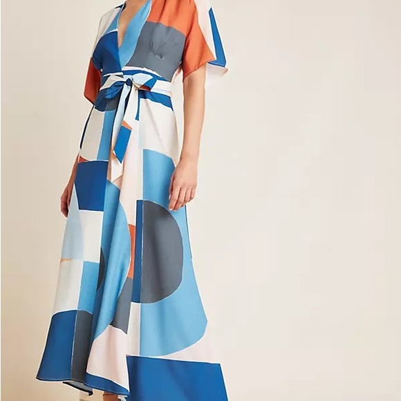 Anthropology Hutch Multicolor Maxi Dress - Picture 3 of 9